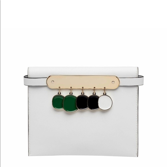 Edie Parker Bag Candy Coin in White - Picture 2 of 7